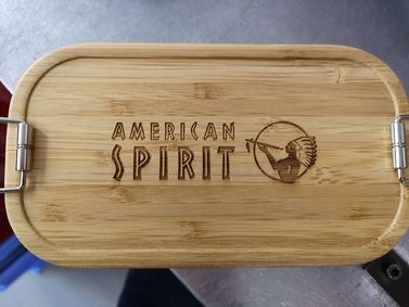 Lasergravur - Brotdose