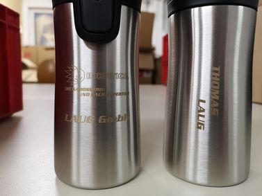 Lasergravur - Trinkflasche